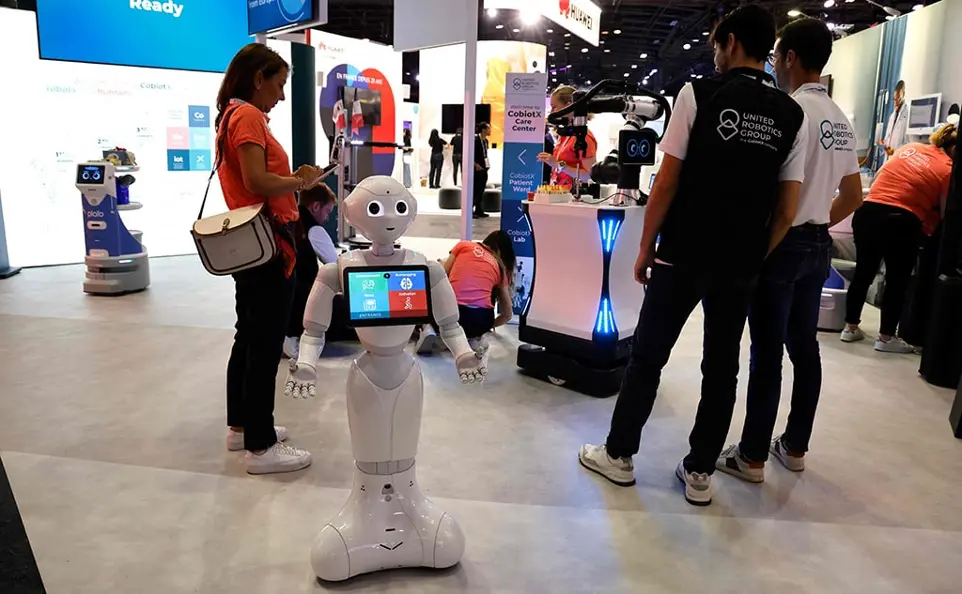 Pepper Robot in Robot event