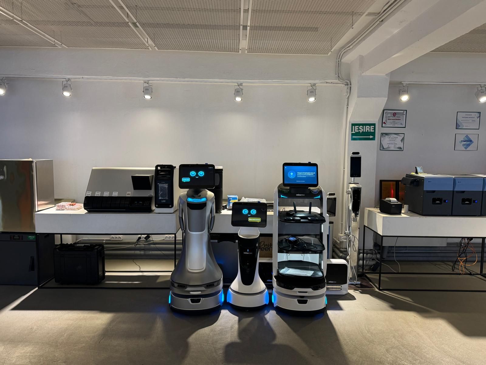 Robots available for renting for events 