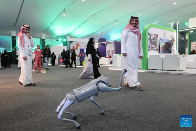 Dog robot rented for Saudi event